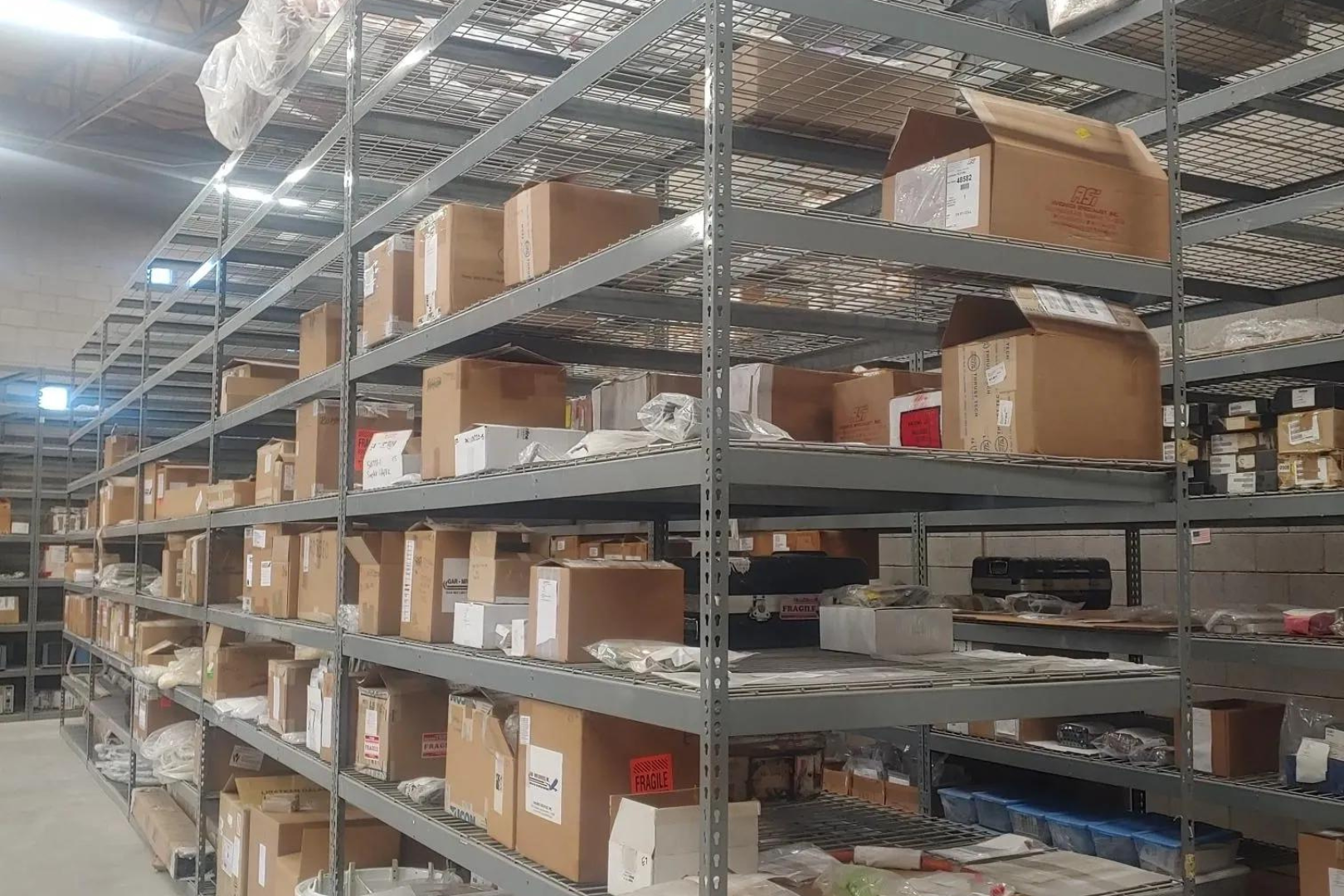 Aircraft Parts Supplier Warehouse